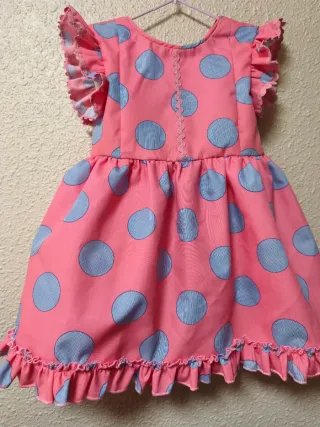Vestido Flamenca Niña Lunares