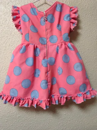 Vestido Flamenca Niña Lunares