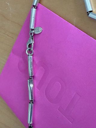 Collar Tous Plata Tubos