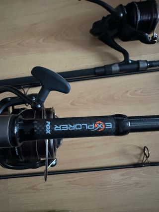 Attrezzatura completa per pesca carpa Fox/Shimano