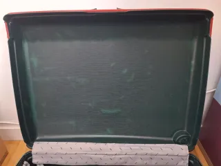 Maleta grande, Vintage, de Samsonite con ruedas.