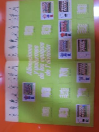 ÁLBUM DE CROMOS - LIGA 82/83 (INCOMPLETO)