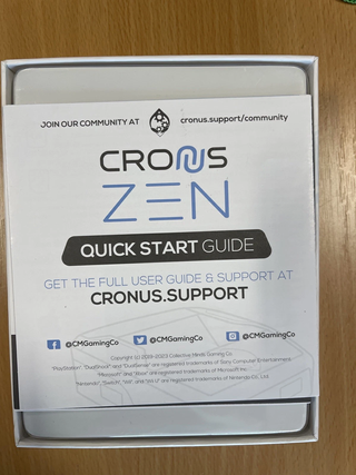 Cronus Zen CONFIGURADO