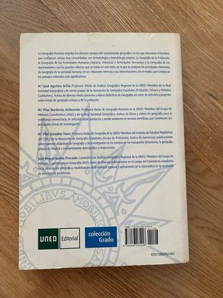 Geografía general II Geografía humana (GRADO) (...