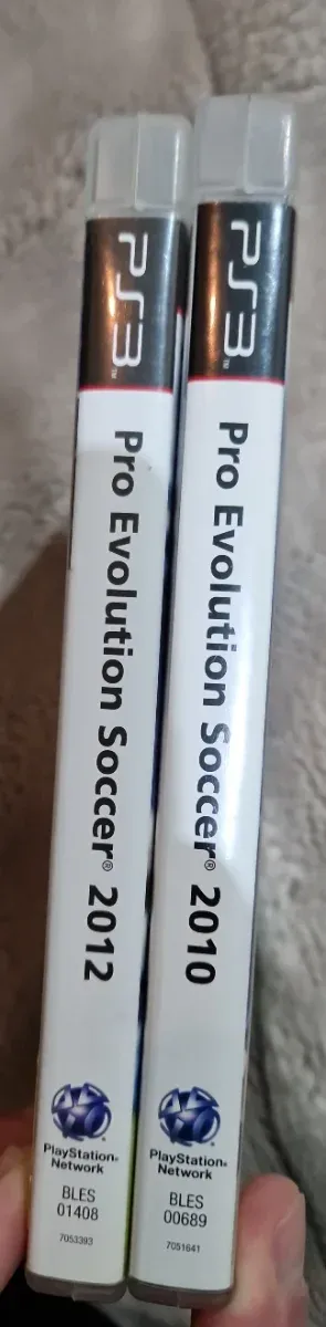 Videojuegos PES 2010 y 2012 PS3