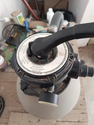 Bomba depuradora piscina poco uso