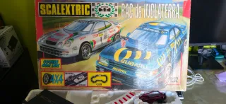 Scalextric RACInglaterra + puente cambio rasante