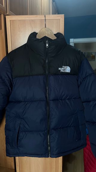 Chaqueta The North Face Negra y Azul