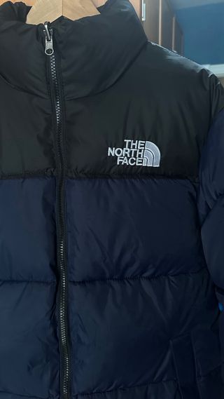 Chaqueta The North Face Negra y Azul