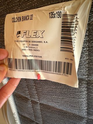Colchon Flex 135x190