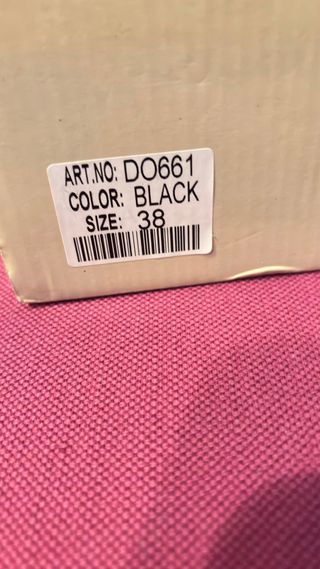 Zapatos Yameizi mujer negrosNuevos