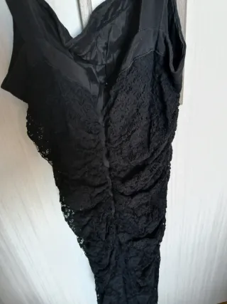 Vestito pizzo nero Dolce & Gabbana donna