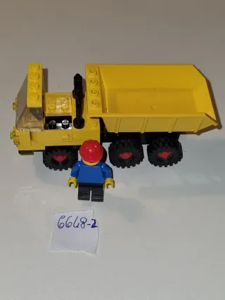 Lego Vintage 6648-2 Camioncino Giallo