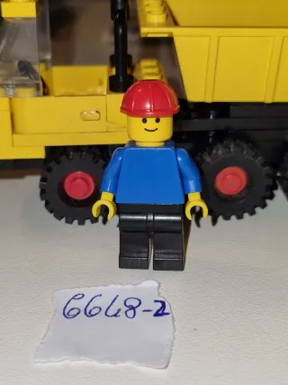 Lego Vintage 6648-2 Camioncino Giallo