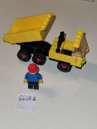 Lego Vintage 6648-2 Camioncino Giallo