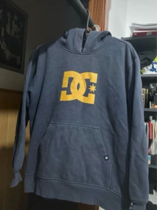 Sudadera DC Shoes Azul y Amarilla