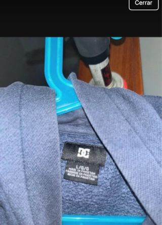 Sudadera DC Shoes Azul y Amarilla
