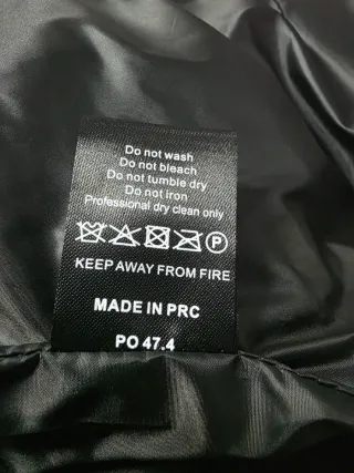 Abrigo Trapstar Negro