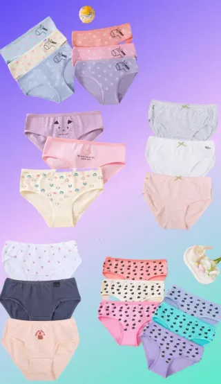 Ropa básica infantil de algodón – Niñas