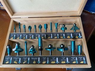 Juego de Fresas para Fresadora Bosch