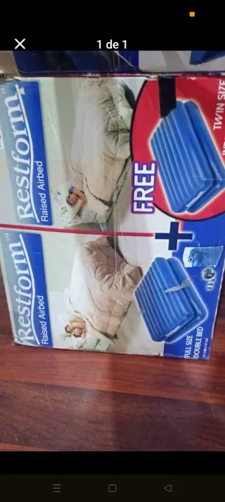 Colchón inflable Restform Raised Airbed