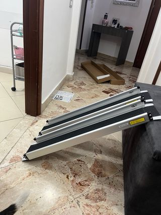 Coppia Rampe Alluminio Telescopiche