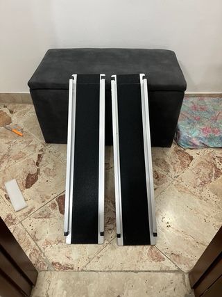 Coppia Rampe Alluminio Telescopiche