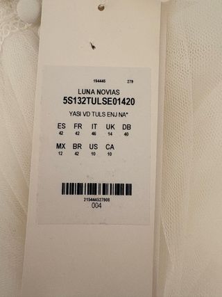 Vestido de Novia Yasi Rosa Clara