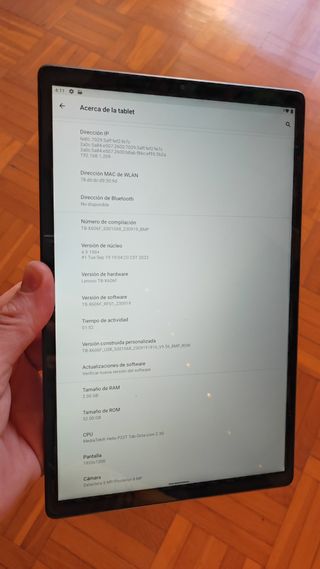 Tablet Lenovo TB-X606F Nero