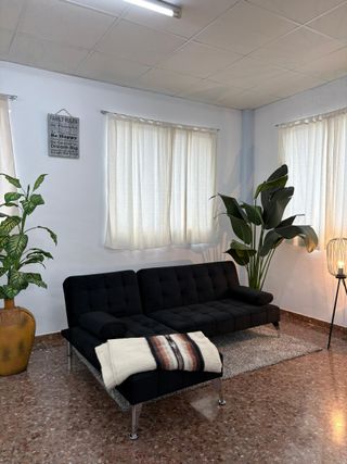 Sofá Cama Chaise Longue Gris