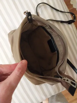 Bolso Bimba y Lola Beige y Negro