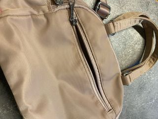 Borsa tracolla donna beige/rosa