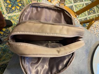 Borsa tracolla donna beige/rosa