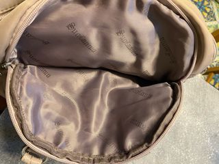 Borsa tracolla donna beige/rosa