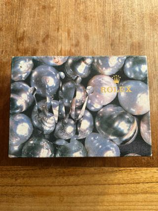 Caja Rolex Original + Tarjetero