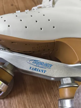 Pattini Edea Rondo Bianchi