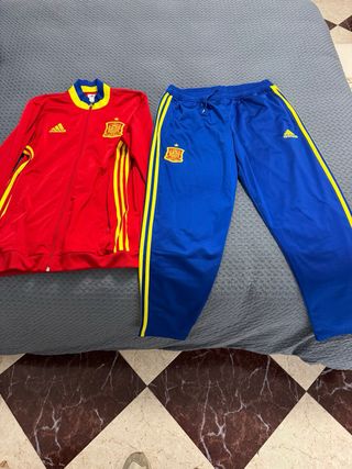 Chándal Adidas Selección Española Rojo