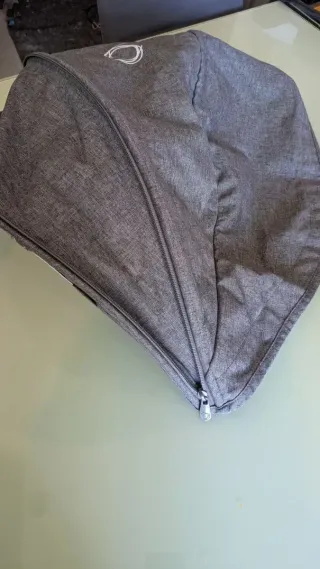 capota bugaboo bee 5 gris melange   extensible