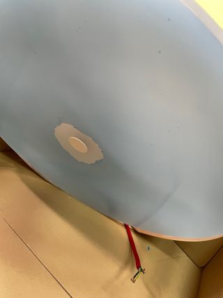 Lámpara Belux  madera y metal