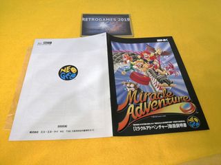 Neo Geo AES MIRACLE ADVENTURE / SPINMASTER Neogeo