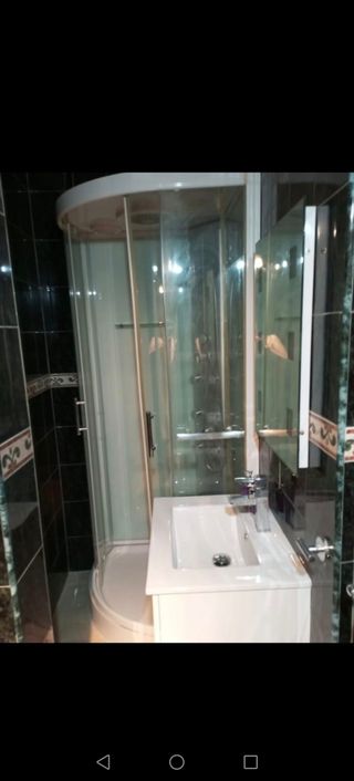 Lavabo mediano pequeño con grifo 60x50 sin Mueble