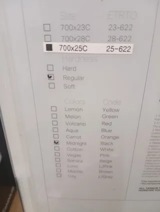 Cubierta Tannus 700x25c