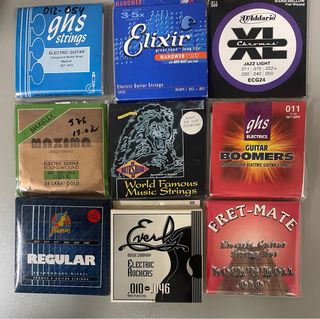 Cuerdas Sueltas y juegos de electrica/acustia