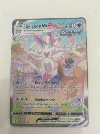Carta Pokémon Sylveon VMAX 310 PS
