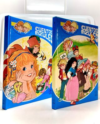 Dos libros de la colección “Cuentos azules”