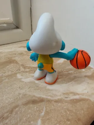 Puffo Giocatore Basket Peyo 2009 JPL9322 collezion