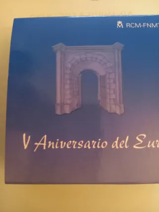 3 Monete da 10 Euro V Anniversario Euro