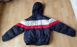 Anorak Plumifero Pull&Bear Pacífic Republic Azul y