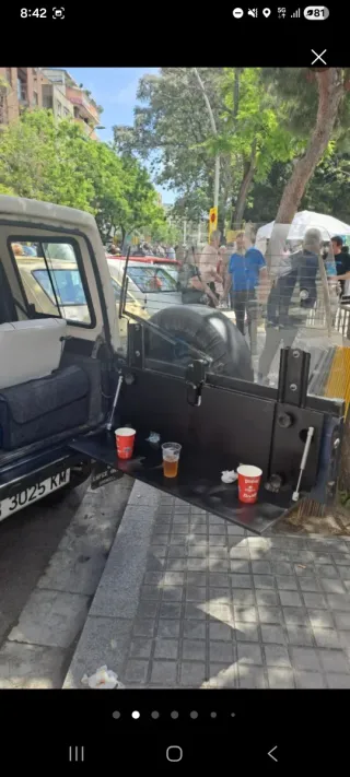 Mesa Suzuki Samurai plegable para Urbano