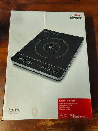 Placa Inducción Lacor Slim 2000W
